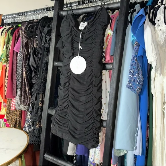 Princess Polly I Want You Mini Dress in Black - Picture 8 of 14